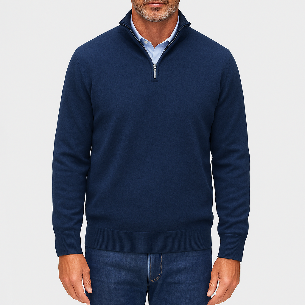 Pull à Col Montant - Maille Légère