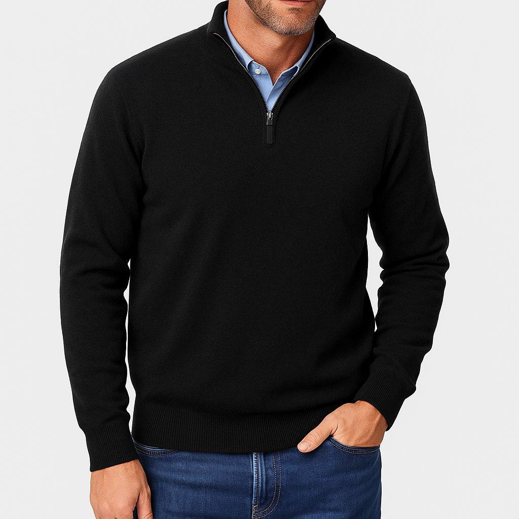 Pull à Col Montant - Maille Légère