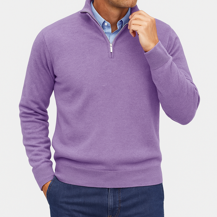 Pull à Col Montant - Maille Légère