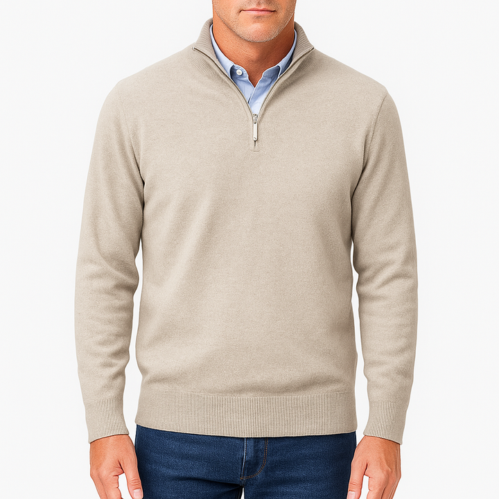 Pull à Col Montant - Maille Légère