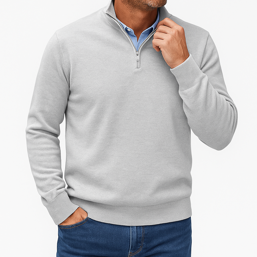 Pull à Col Montant - Maille Légère