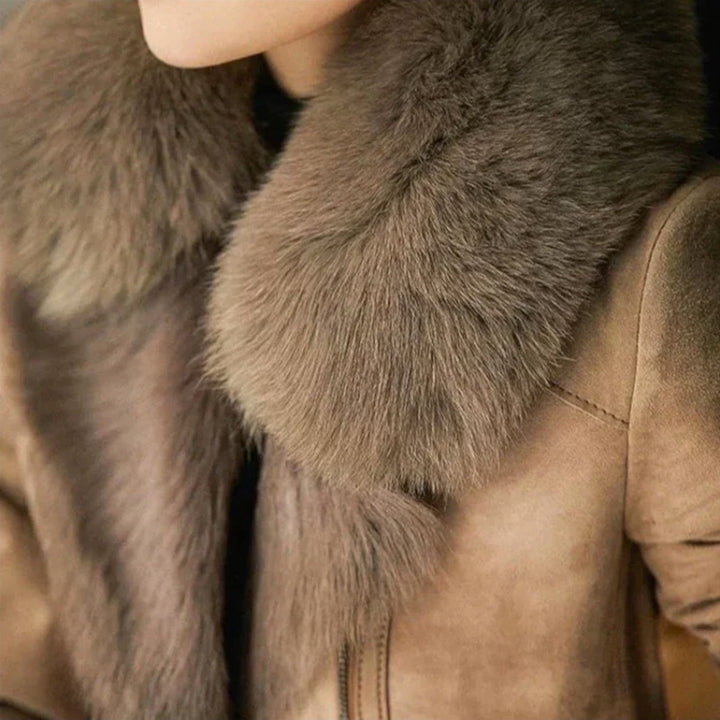 Mariana - Manteau en Peau de Mouton de Luxe