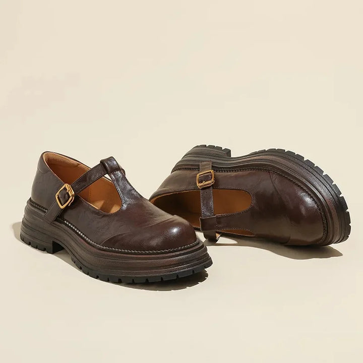 Mary Janes - Chaussures Élégantes en Cuir
