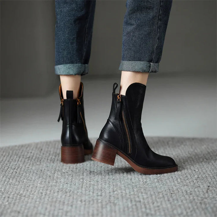 Clara - Bottes en cuir