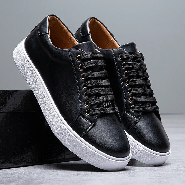 Gonçalo - Baskets en Cuir Italien