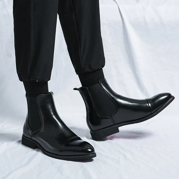 Hugo - Bottes Chelsea en Cuir