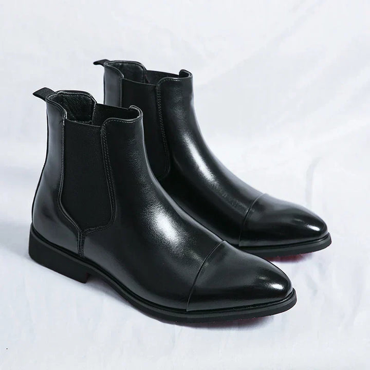 Hugo - Bottes Chelsea en Cuir