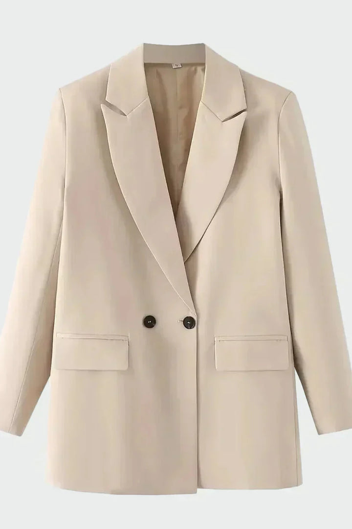 Manteau Oversized avec Ligne Moderne