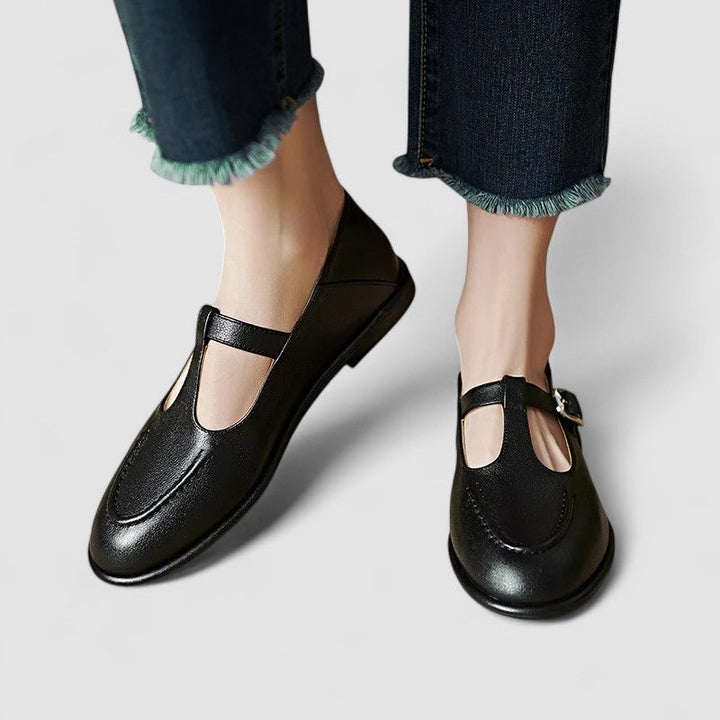 Camila - Chaussures Orthopédiques Mary Jane à Talon Bas