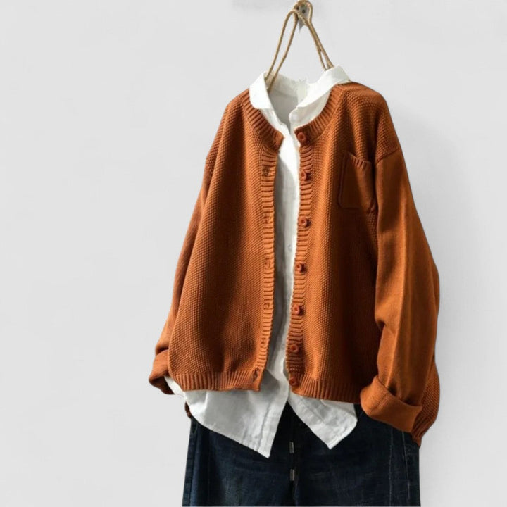 Marlene - Cardigan en Lin