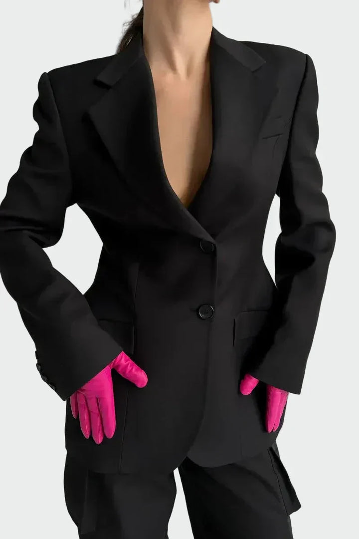 Blazer avec Ligne Impressionnante