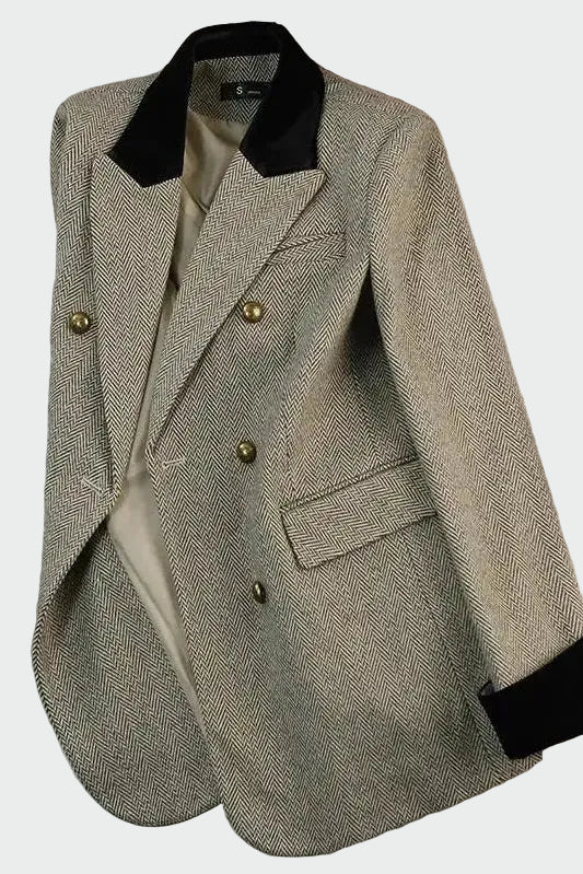 Manteau à Double Fermeture