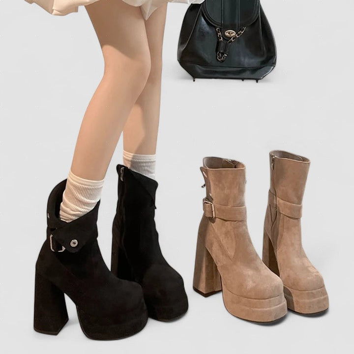 Amália - Bottes de style urbain avec personnalité et confiance
