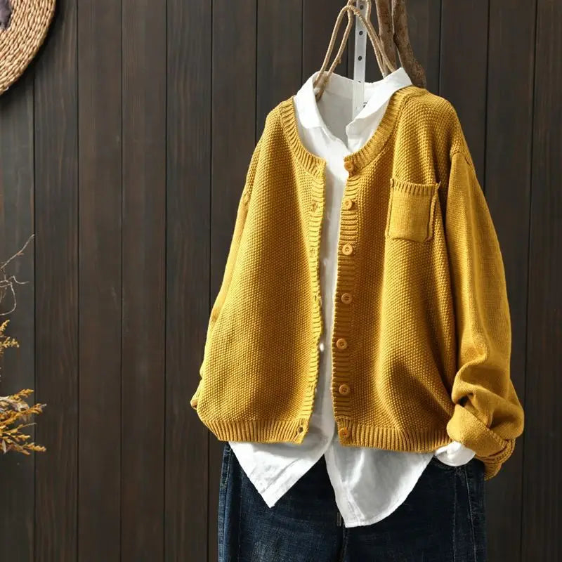 Marlene - Cardigan en Lin