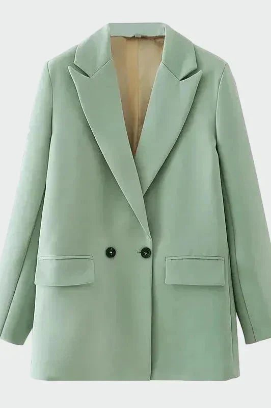 Manteau Oversized avec Ligne Moderne