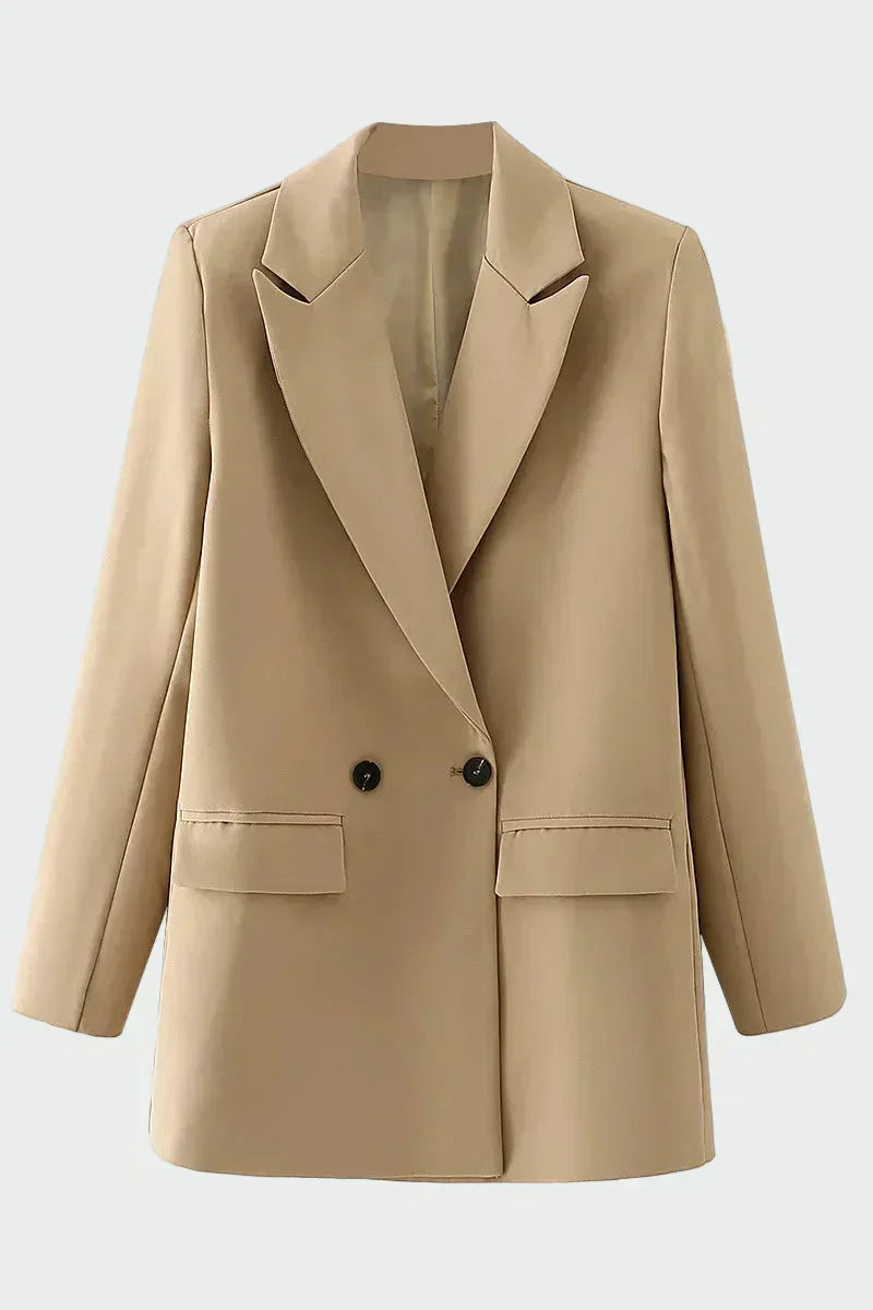 Manteau Oversized avec Ligne Moderne