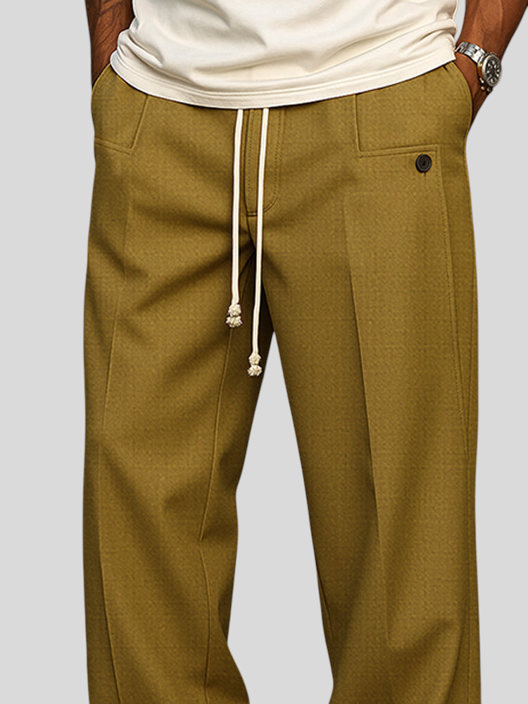 Edgar - Pantalons Masculins Élégants avec Corde