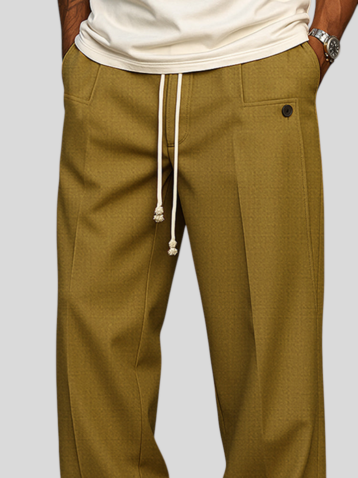 Edgar - Pantalons Masculins Élégants avec Corde