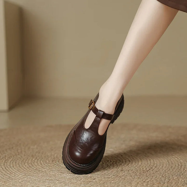 Mary Janes - Chaussures Élégantes en Cuir