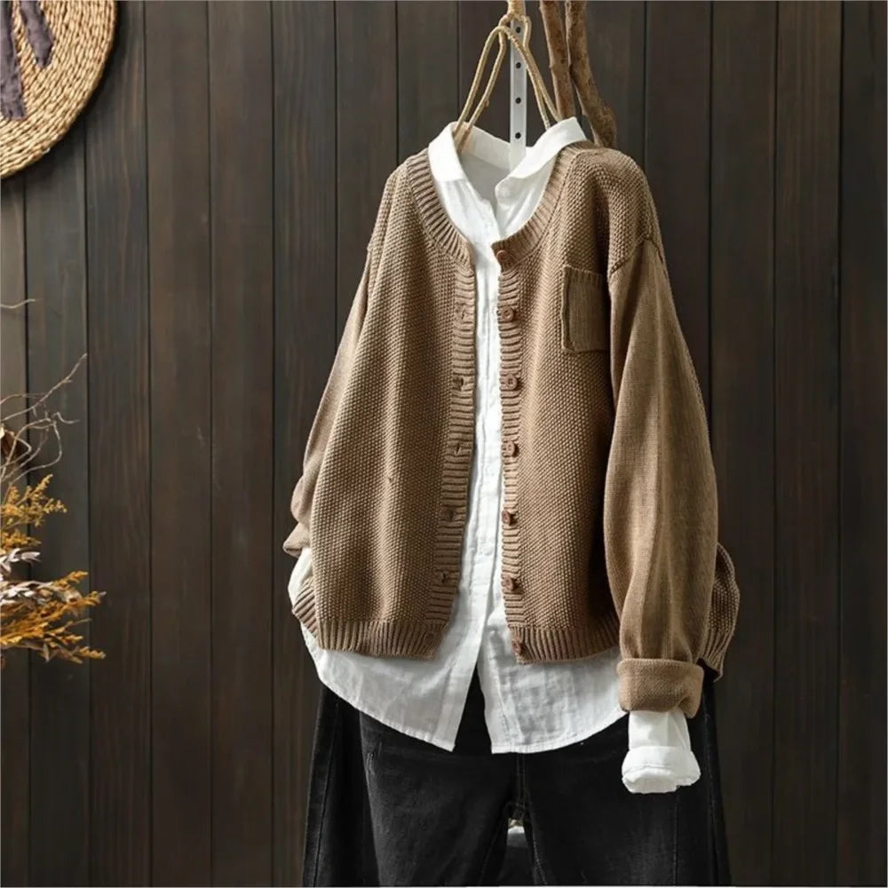 Marlene - Cardigan en Lin