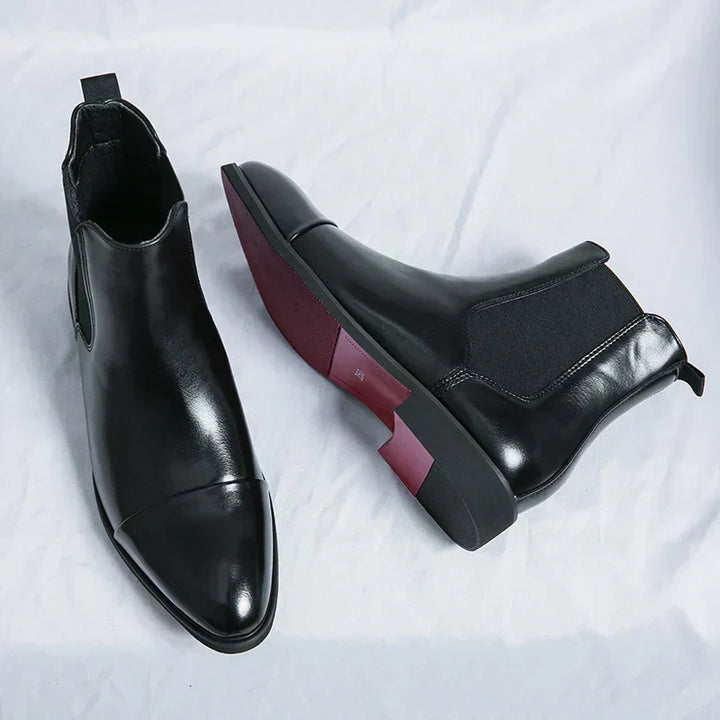 Hugo - Bottes Chelsea en Cuir