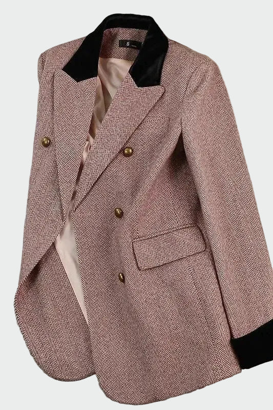 Manteau à Double Fermeture