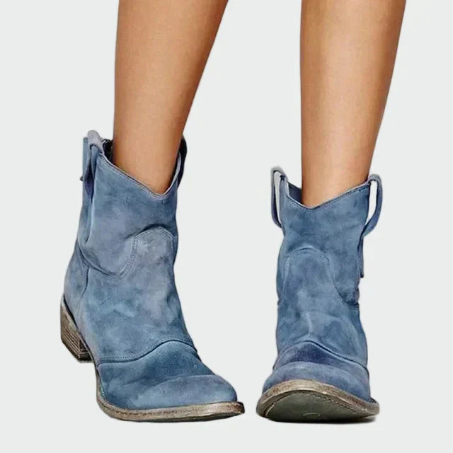 Bottes de cowboy rétro à la cheville