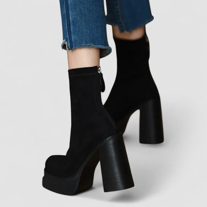 Olga - Bottes au style moderne avec le confort du daim
