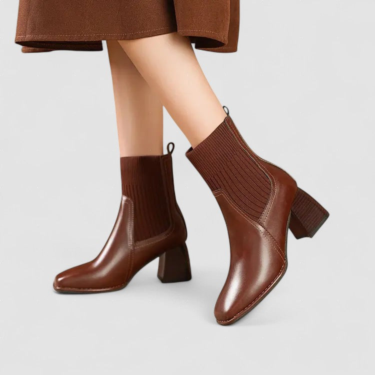 Cátia - Bottes à plateforme élégantes