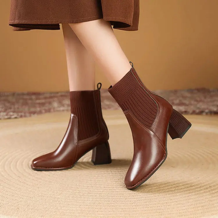 Cátia - Bottes à plateforme élégantes