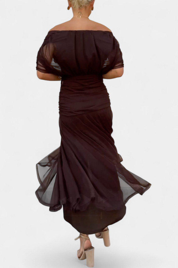 Luana - Robe élégante avec décolleté en V