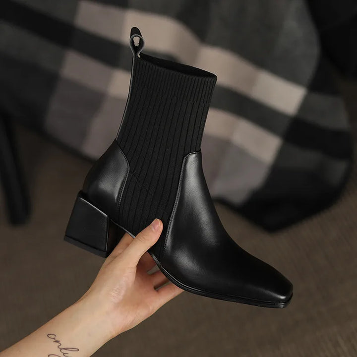 Lulu - Bottes à plateforme, Confort et Élégance Féminine