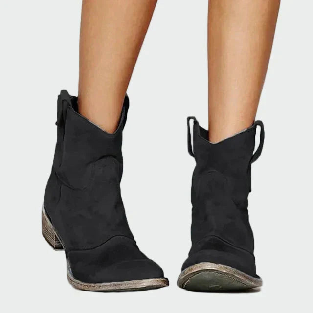 Bottes de cowboy rétro à la cheville