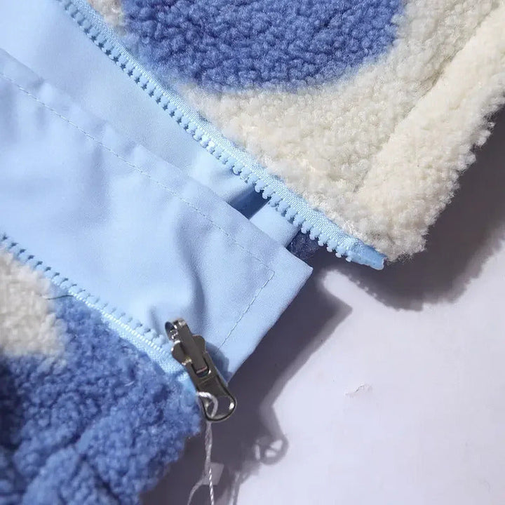 Cecília - Veste réversible à cœurs