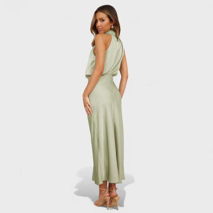 Alba - Robe Satin Élégance