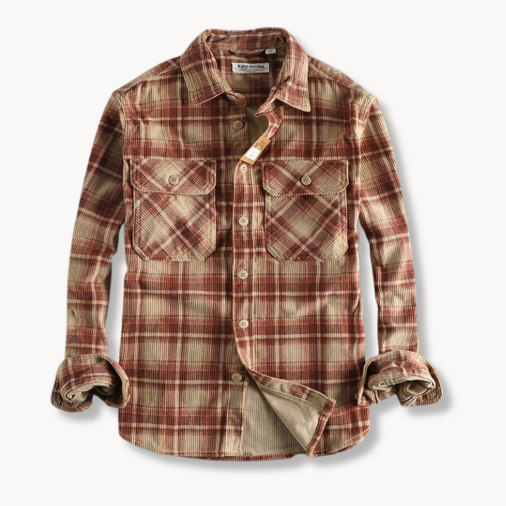 Chemise - Mélange de Velours Côtelé
