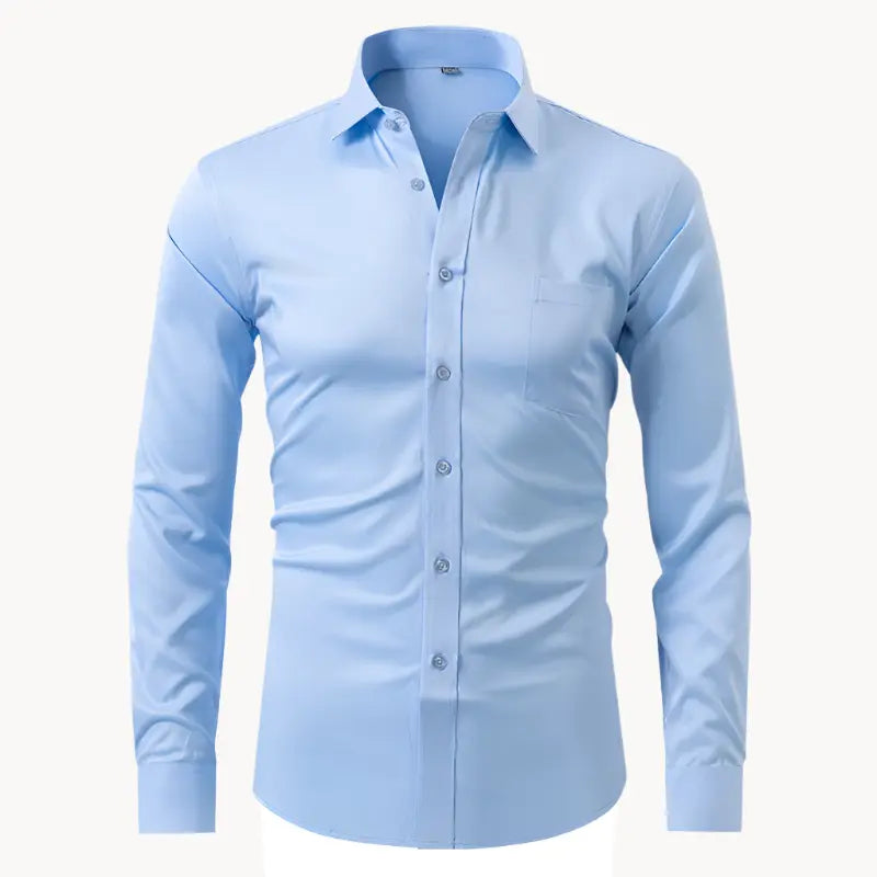 Chemise - Mélange Polyester Sans Pli