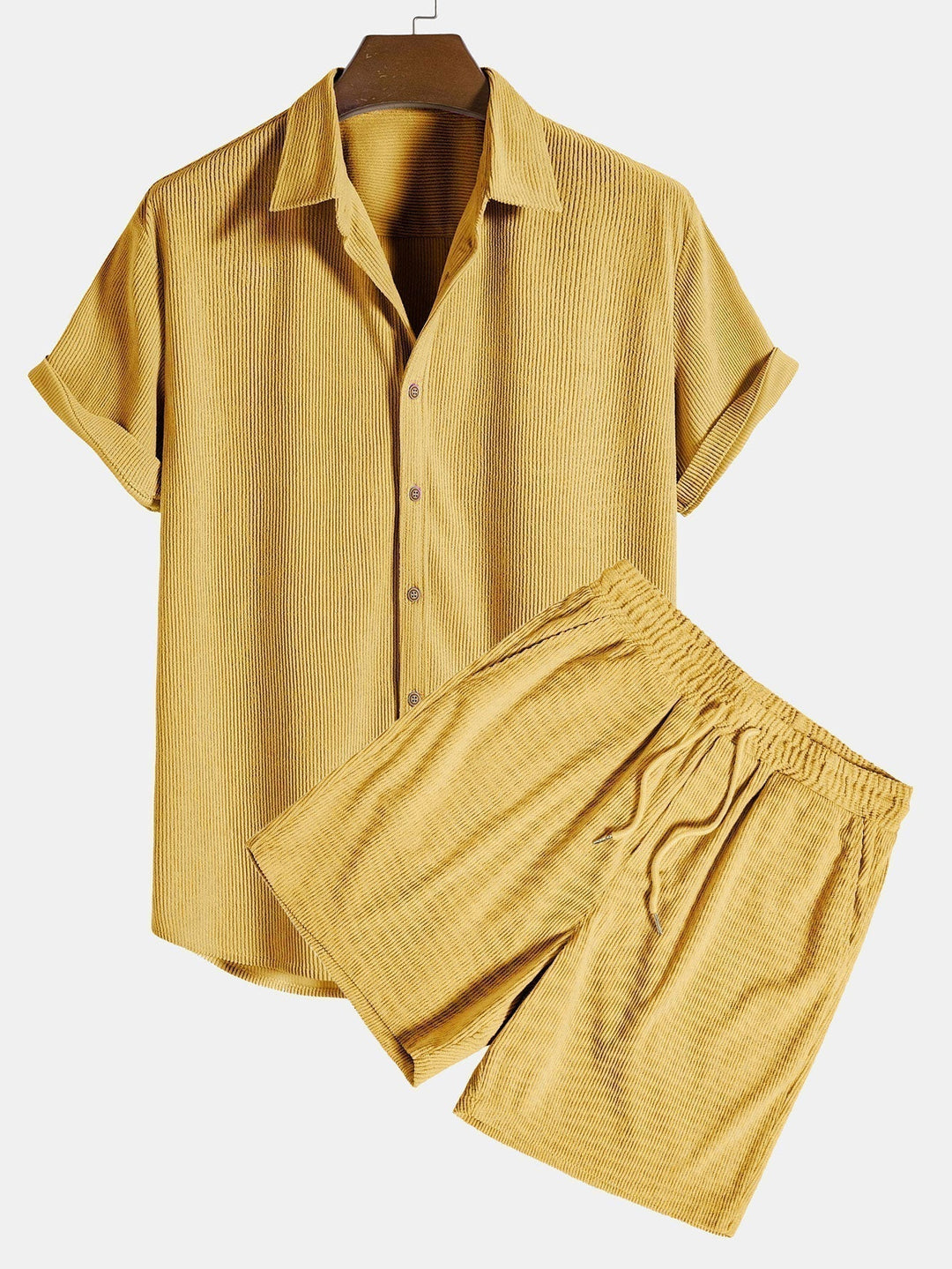 Ensemble de Chemise - Velours Côtelé