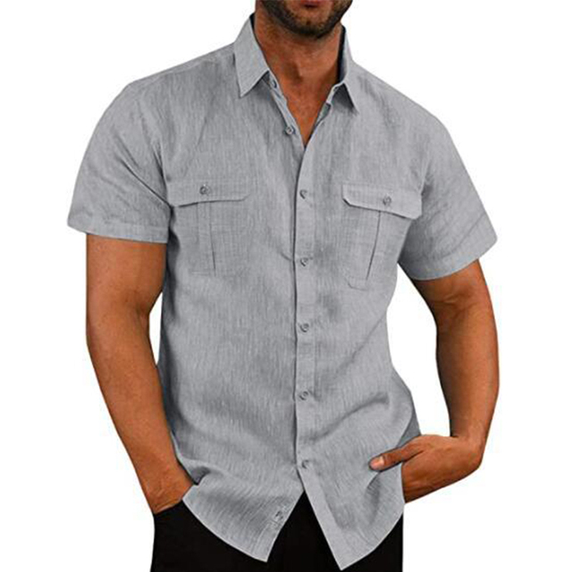 Chemise - Manches Courtes Deux Poches