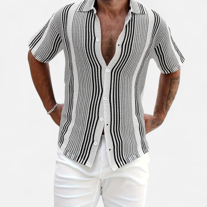 Chemise - Mélange Rayé Léger