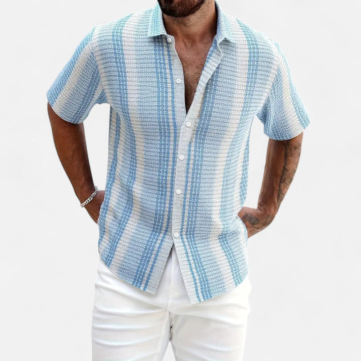 Chemise - Mélange Rayé Léger