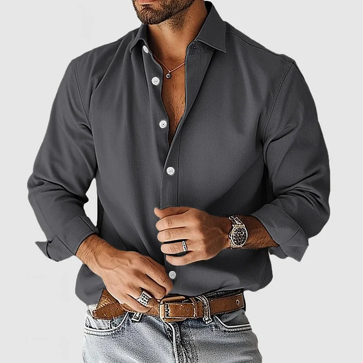 Chemise de Costume Soft-Blend - Forme Propre