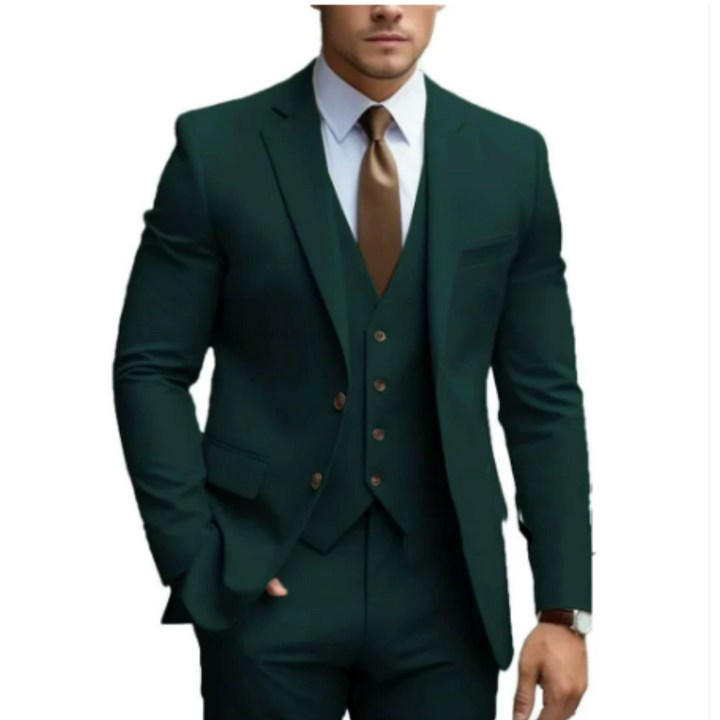 Fait - Veste à Épaules Souples avec Revers Structuré