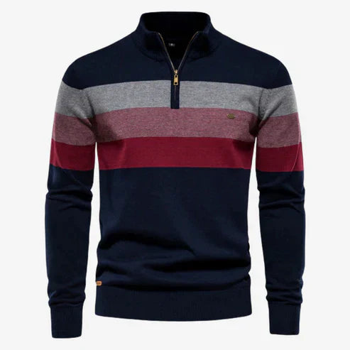 Sebastião - Pull Rayures Rétro