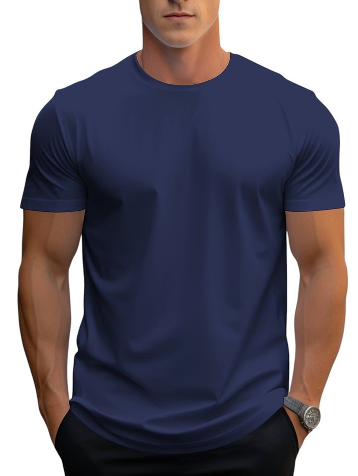 T-Shirt - Coupe Régulière Col Doux