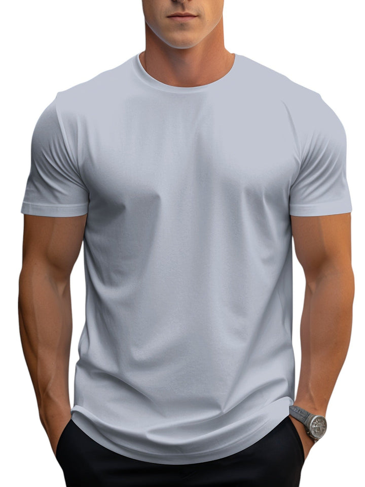 T-Shirt - Coupe Régulière Col Doux
