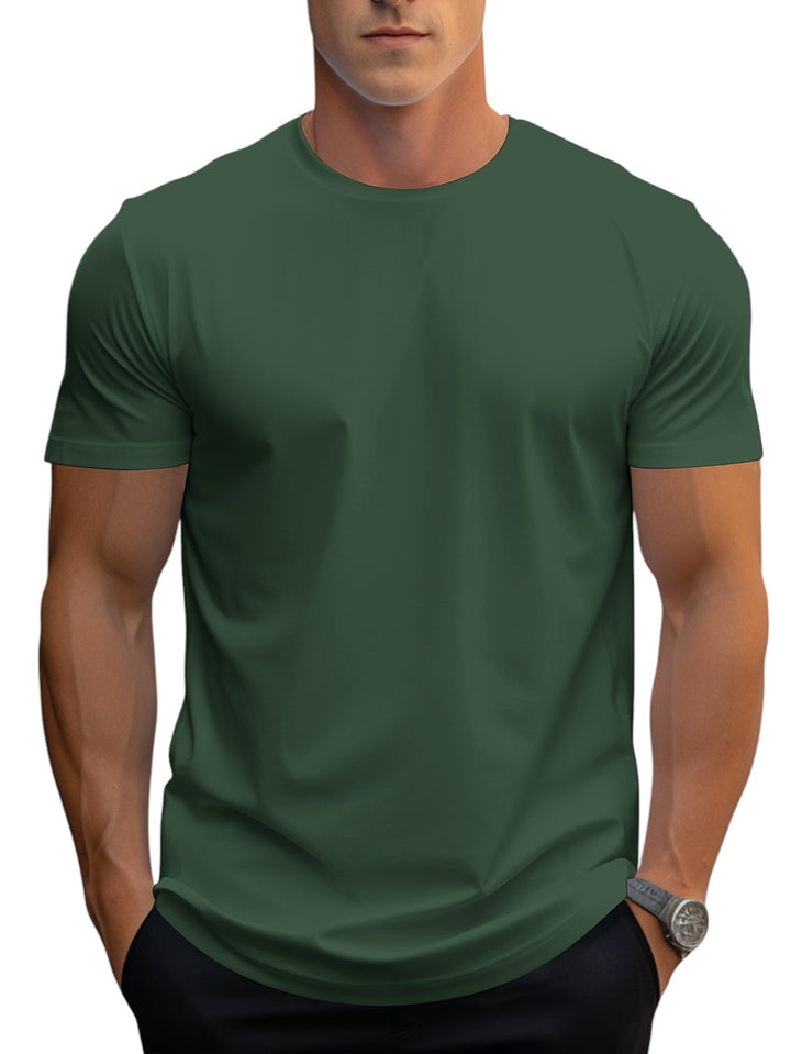 T-Shirt - Coupe Régulière Col Doux