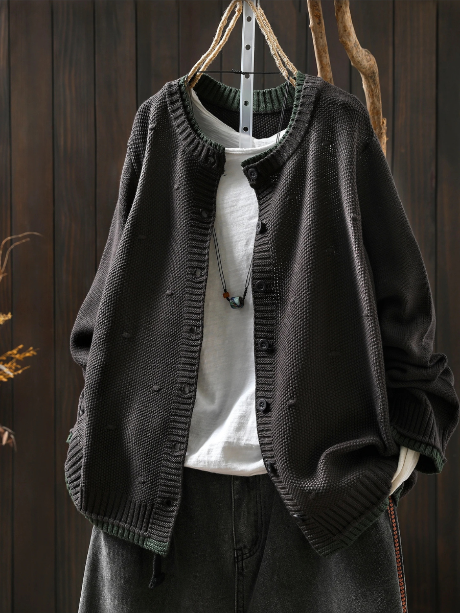 Isadora - Cardigan Texturé