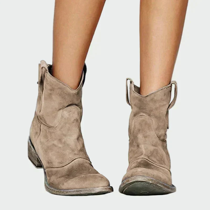 Bottes de cowboy rétro à la cheville