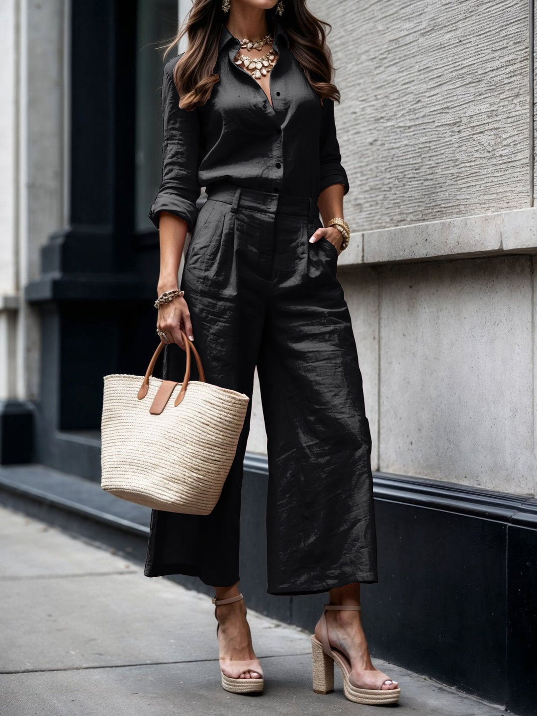 Isadora - Look Casual Chic Rose
